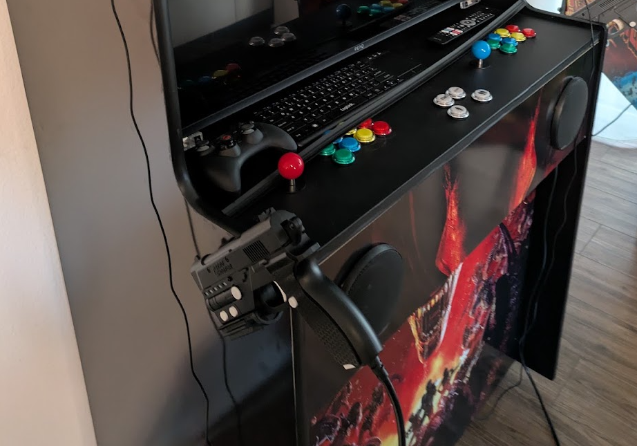 3D-printed mounts for the Retroshooter guns