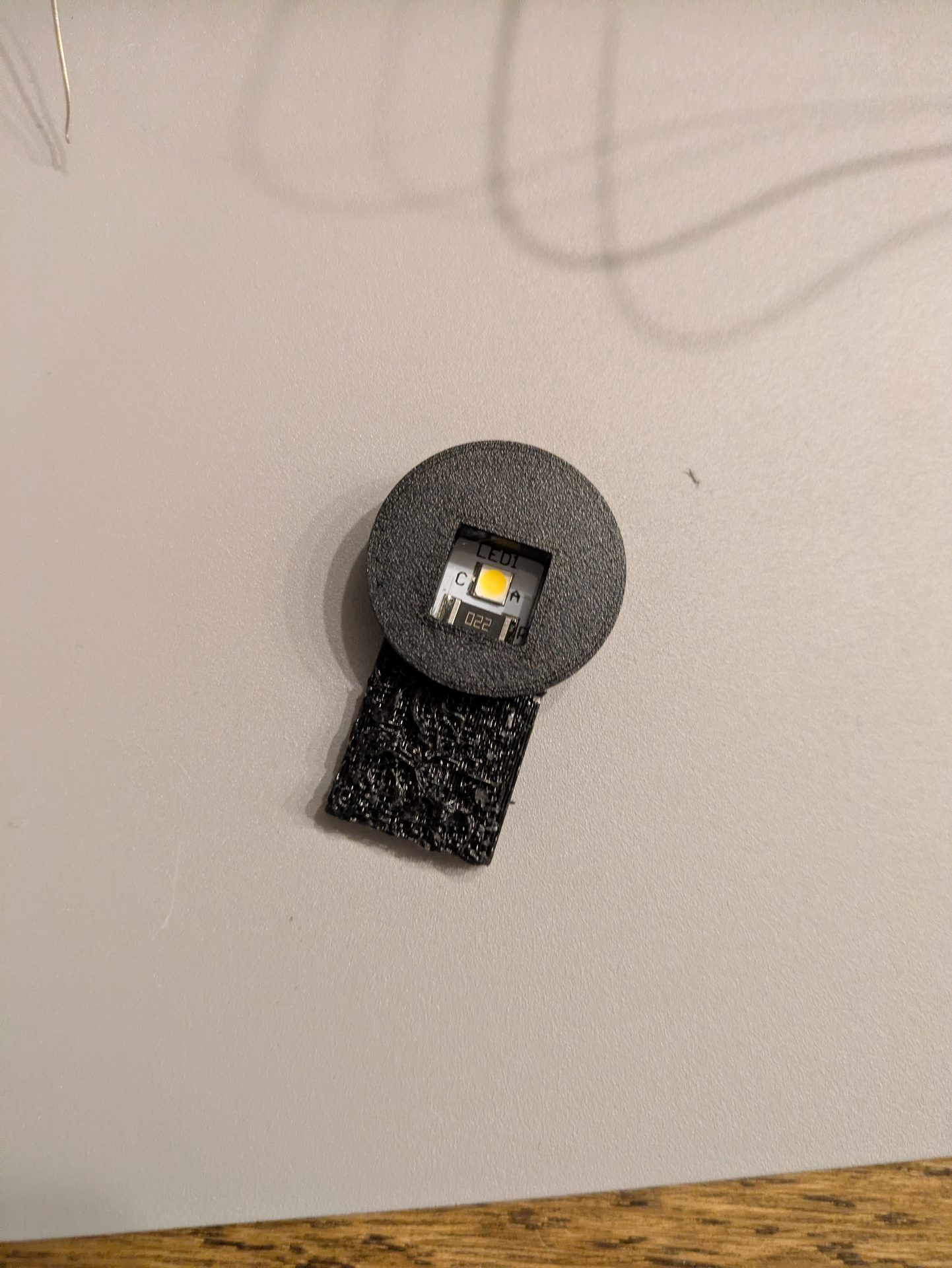 3D-Druck mit LEDs, dritte Ansicht