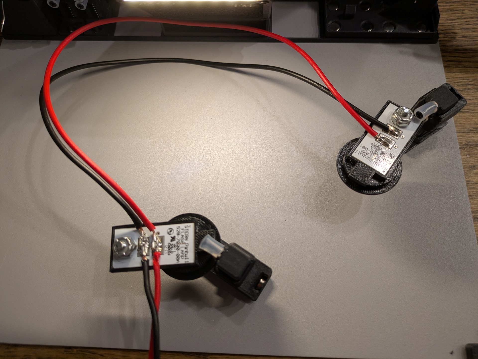 LEDs fertig gelötet
